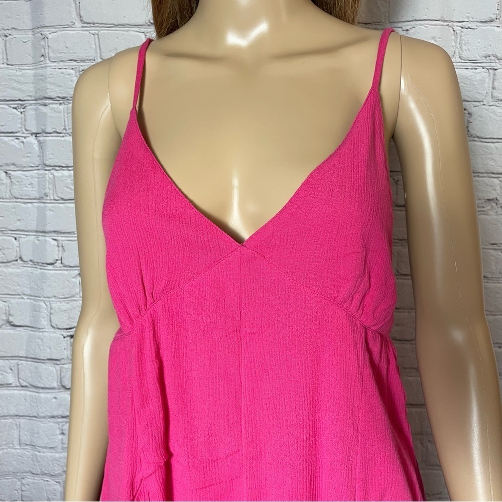 New Free People Pink Tumi Tunic Dress Size S - Picture 9 of 10